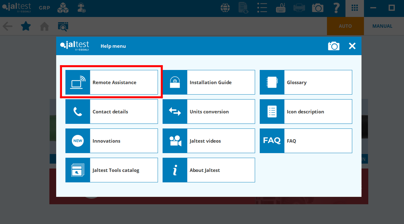 jaltest-remote-assitance